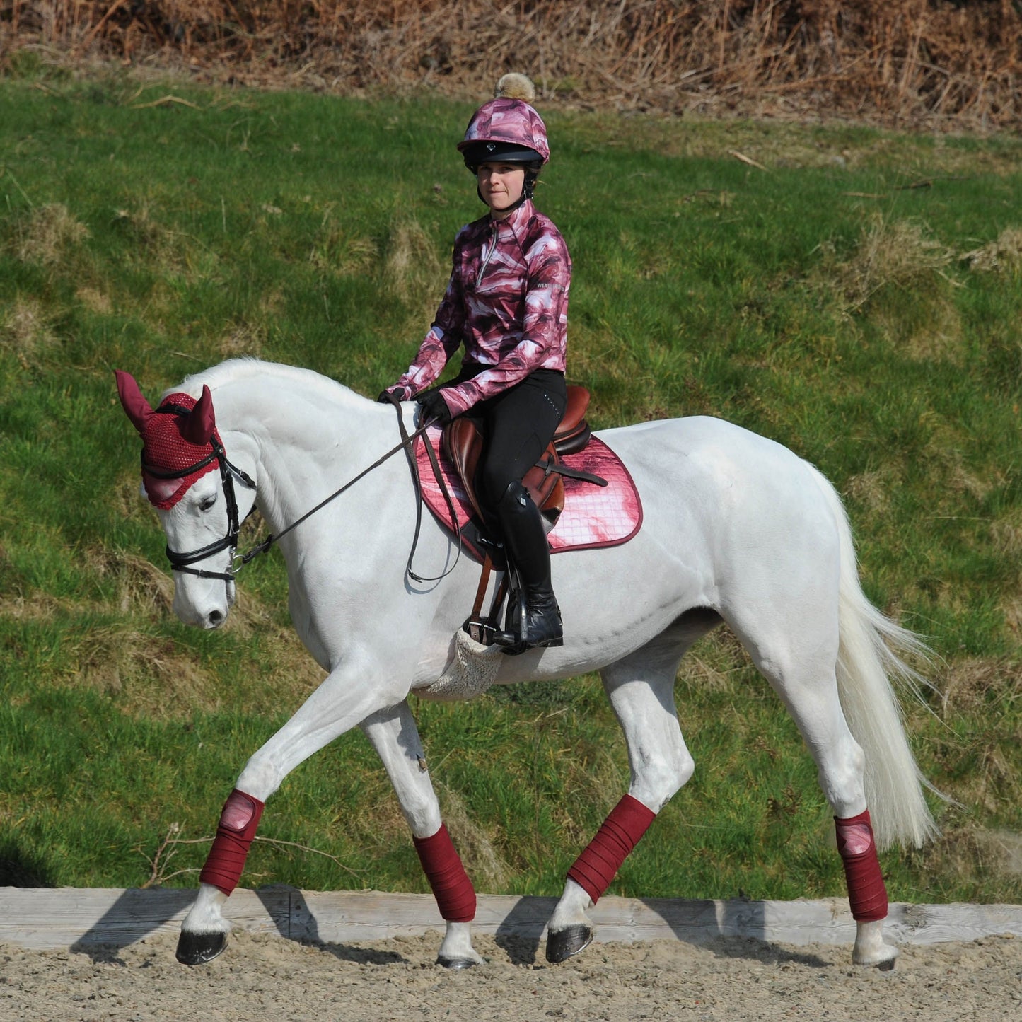 WEATHERBEETA PRIME MARBLE EAR BONNET