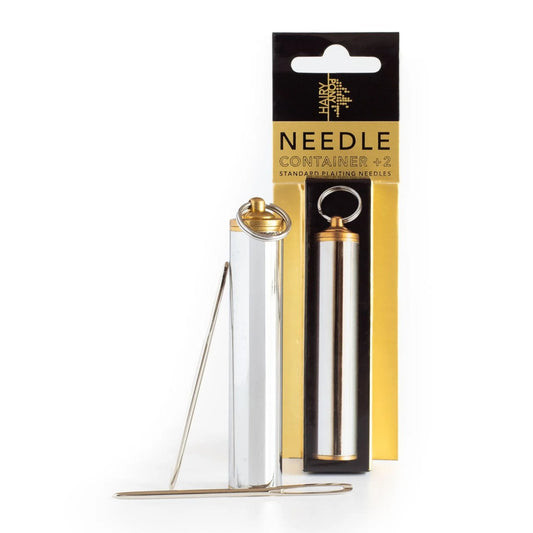 NEEDLE CONTAINER AND 2 NEEDLES