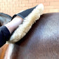 MERINO WOOL HORSE POLISHING MITT