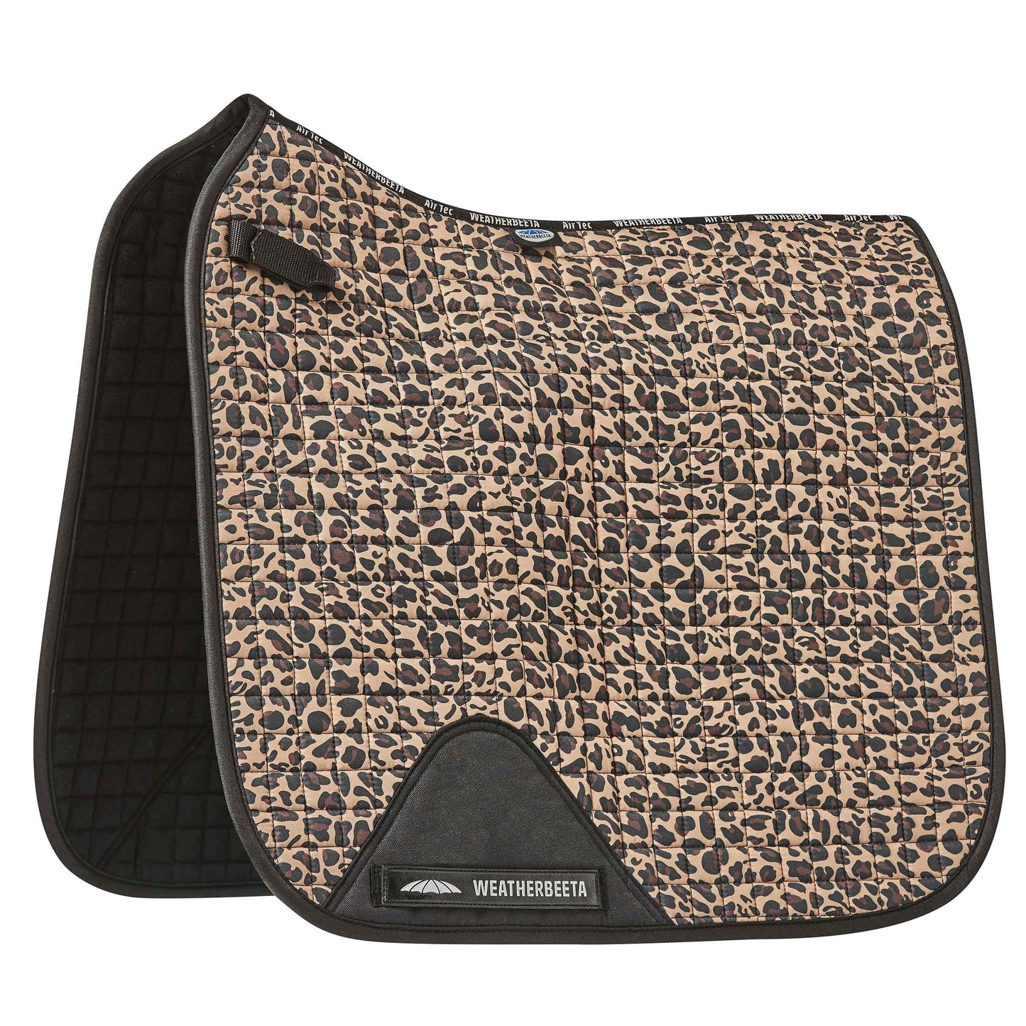 WEATHERBEETA PRIME LEOPARD DRESSAGE SADDLE PAD