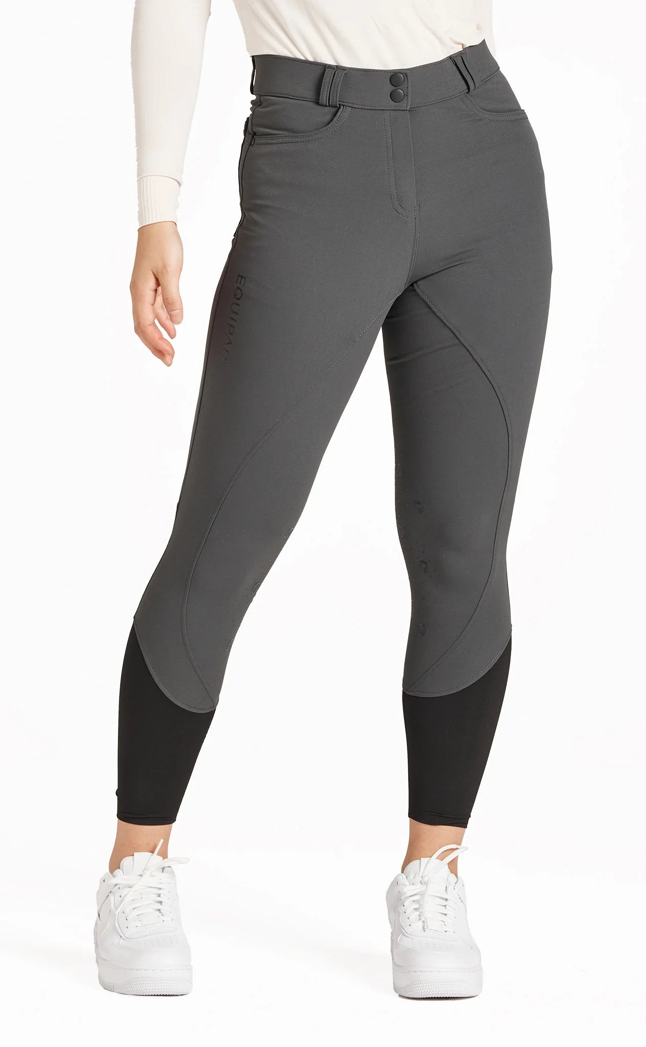 The Equipad Breeches - Charcoal Grey