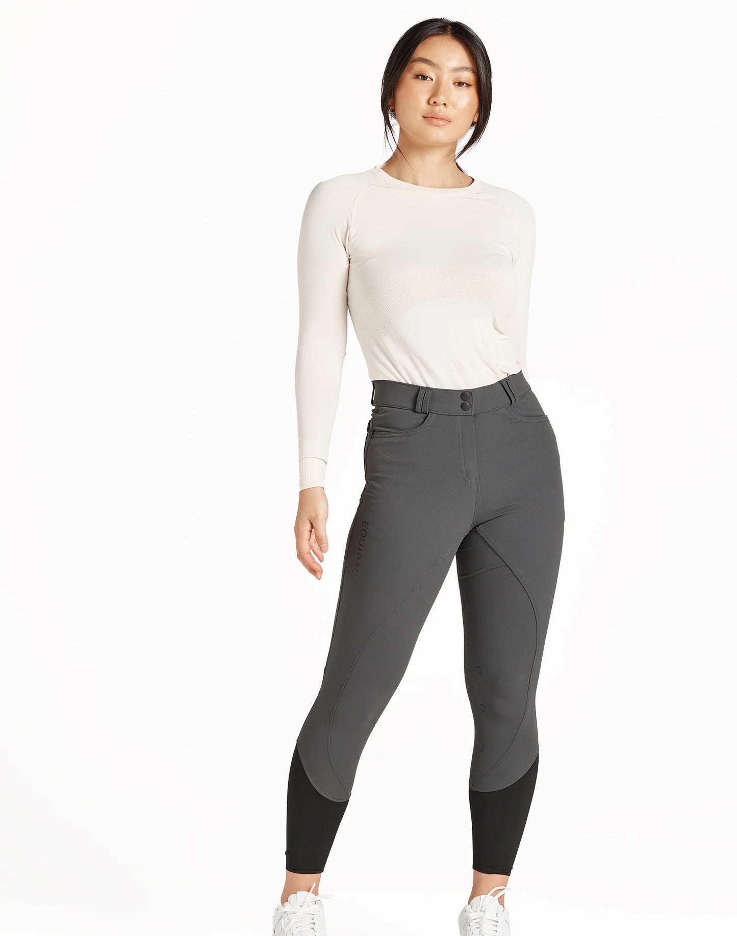 The Equipad Breeches - Charcoal Grey