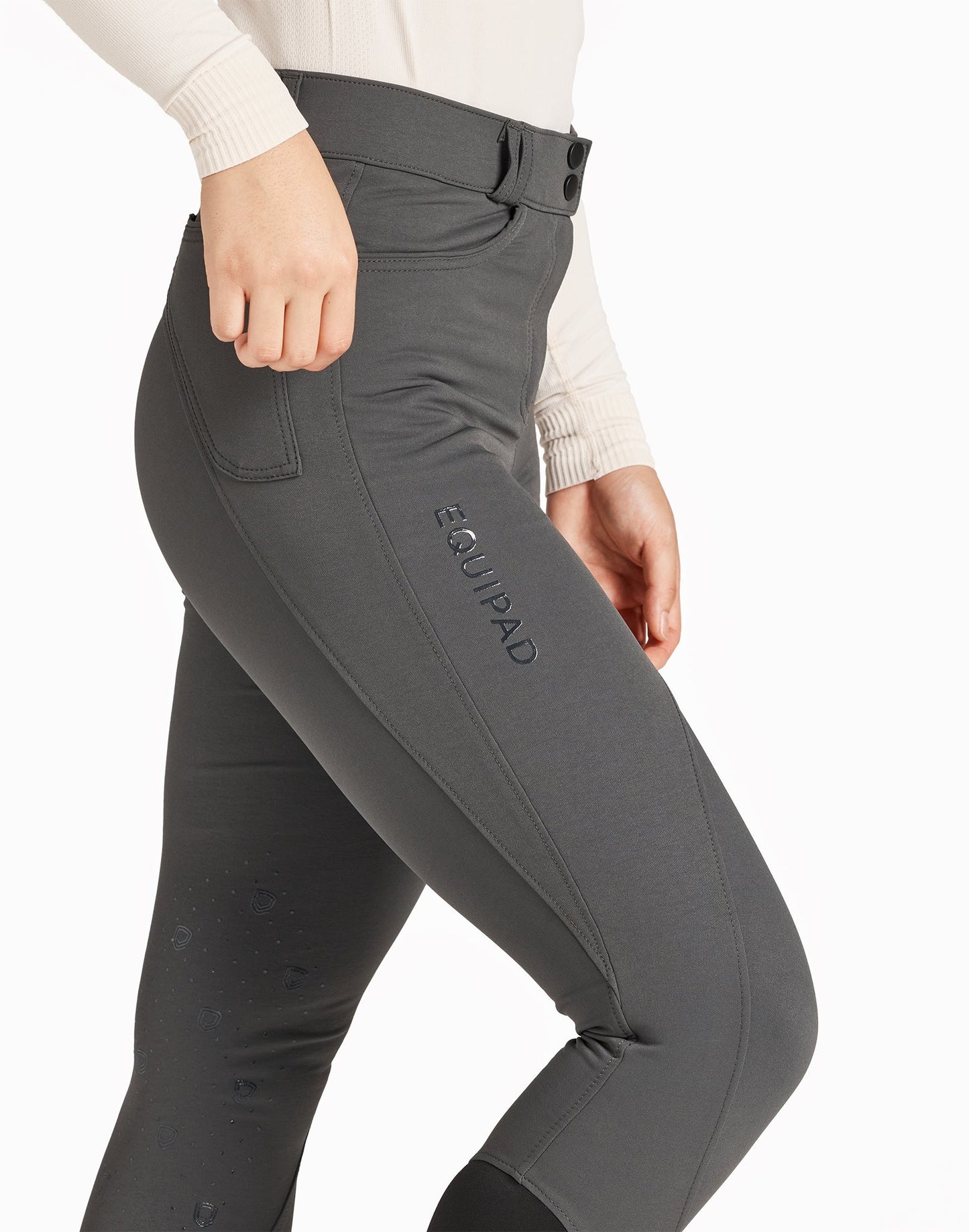 The Equipad Breeches - Charcoal Grey