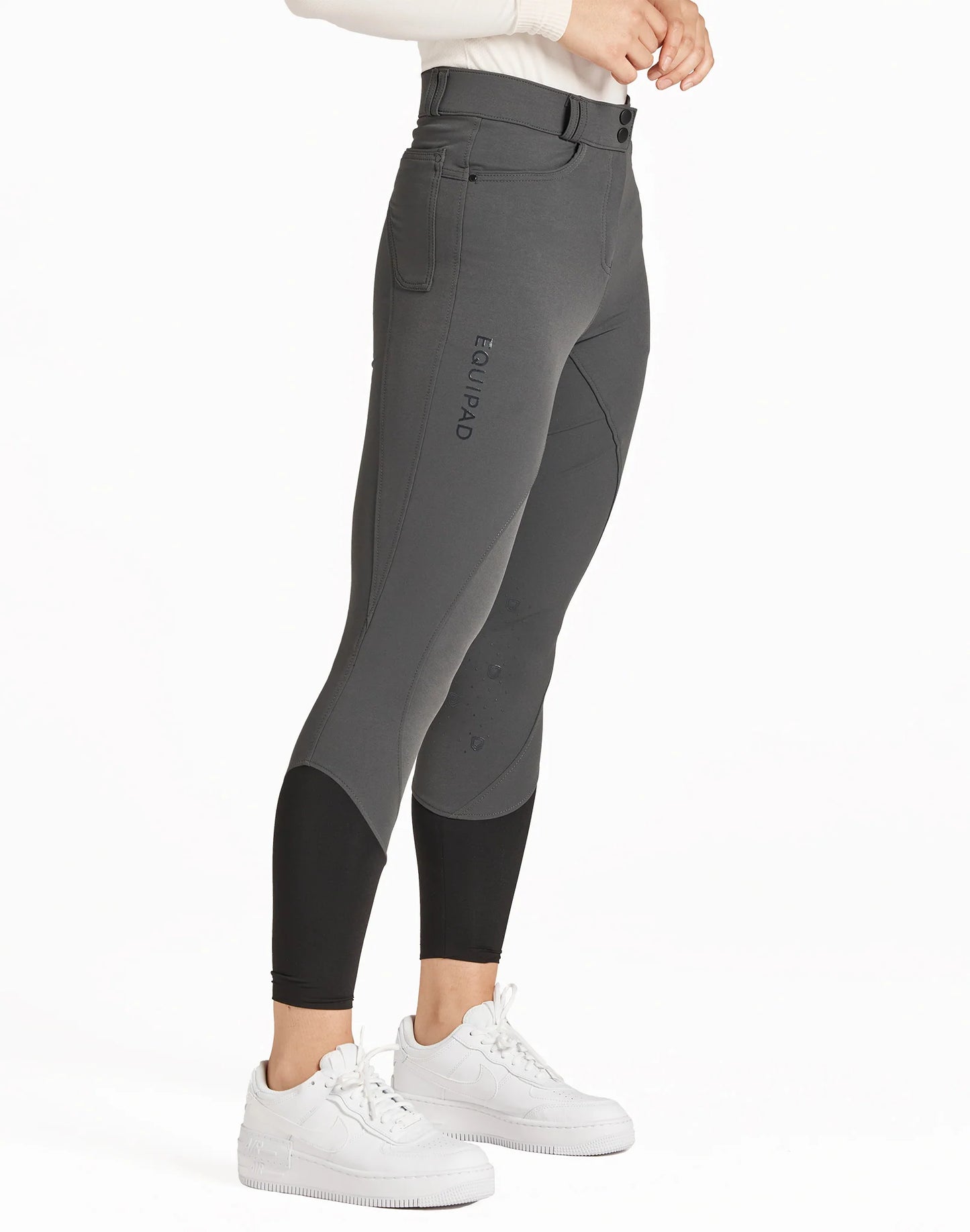 The Equipad Breeches - Charcoal Grey