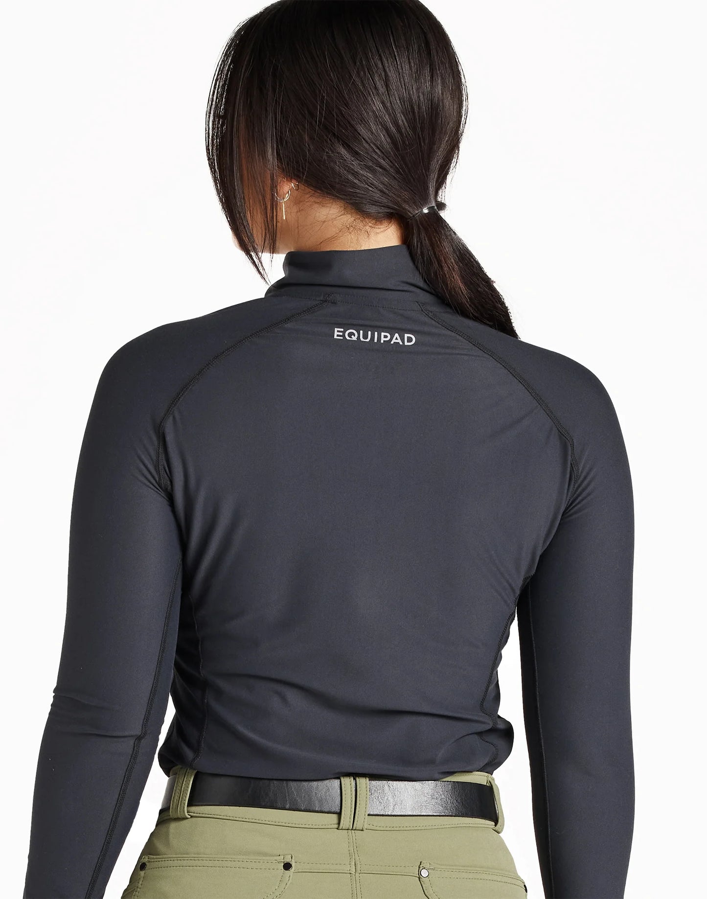 Equipad Recycled Long-Sleeve Base Layer - Black