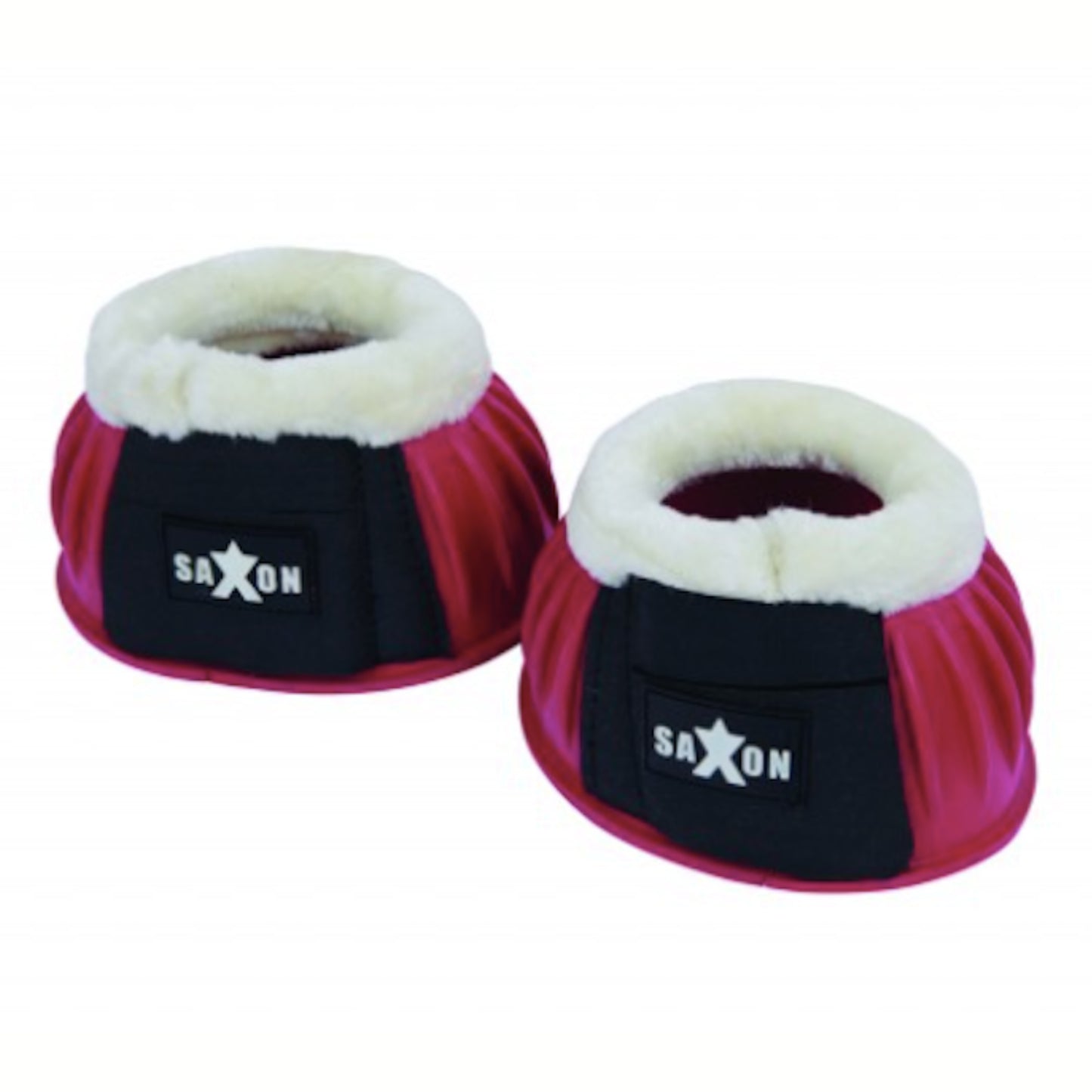 SAXON FLEECE TRIM RUBBER BELL BOOTS