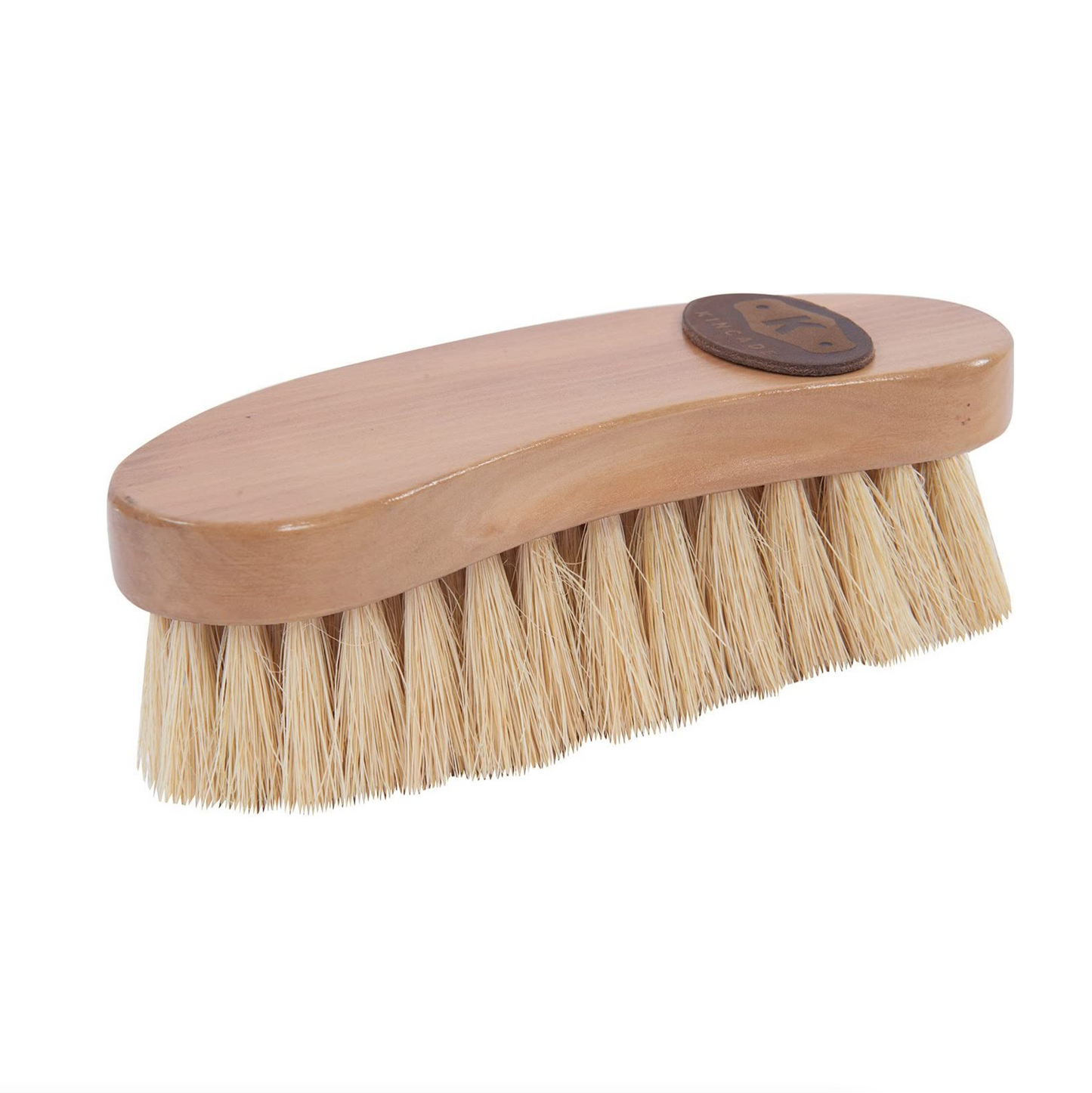 KINCADE WOODEN DELUXE BANANA SHAPED DANDY BRUSH