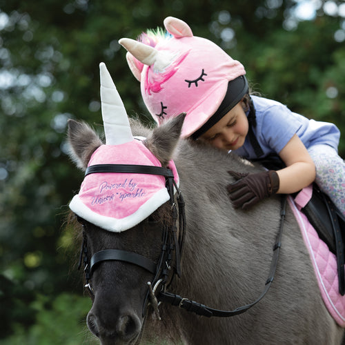 EQUETECH Unicorn Horse Hood Bonnet