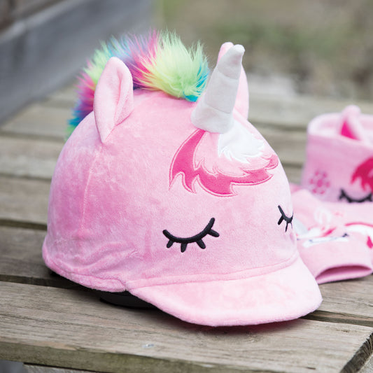 EQUETECH CHILDS SLEEPY UNICORN HAT SILK