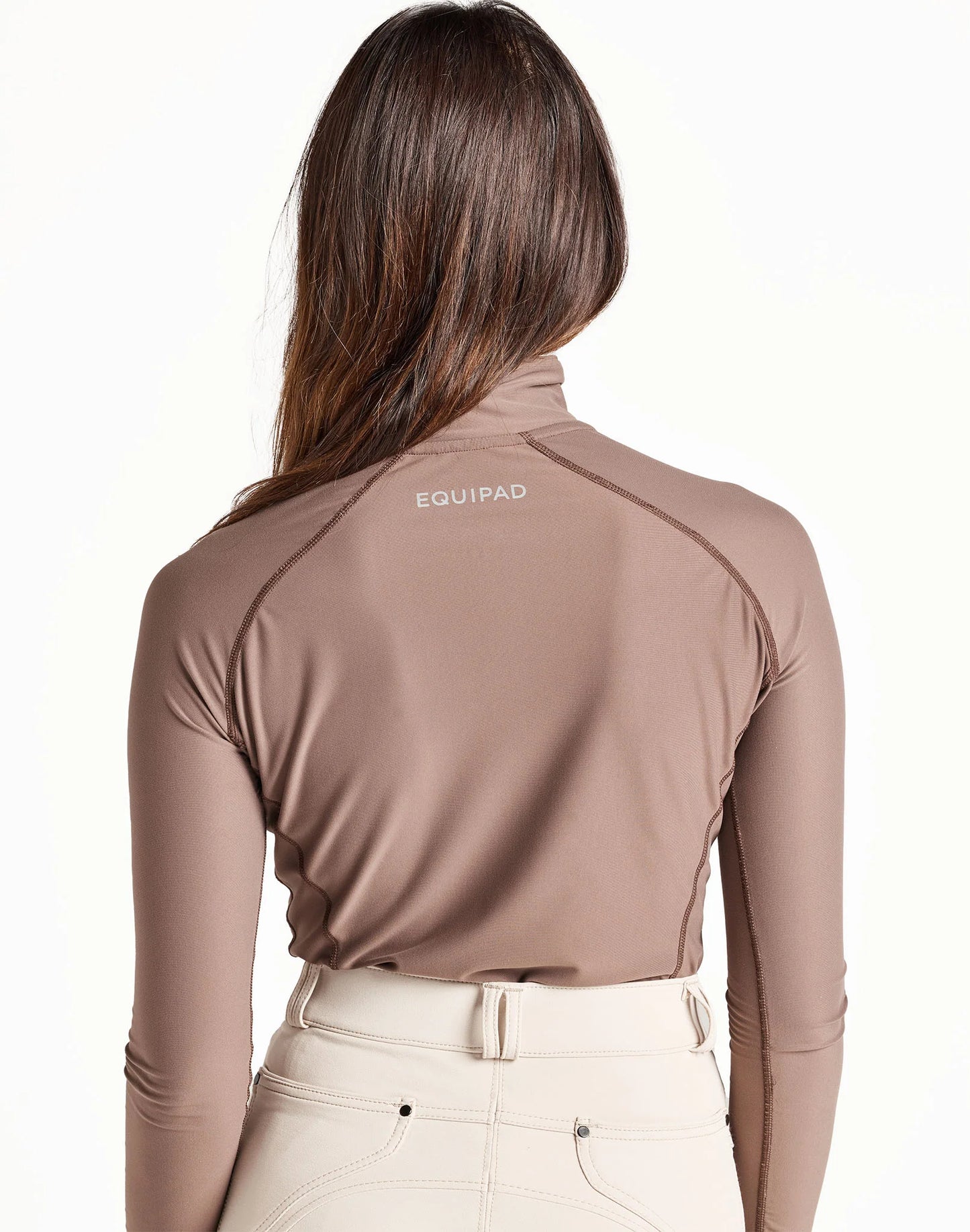 Equipad Recycled Long-Sleeve Base Layer - Brown