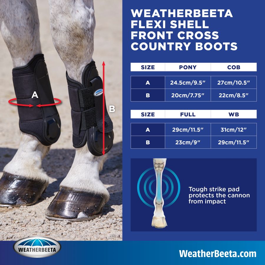 WEATHERBEETA FLEXI SHELL FRONT CROSS COUNTRY BOOTS