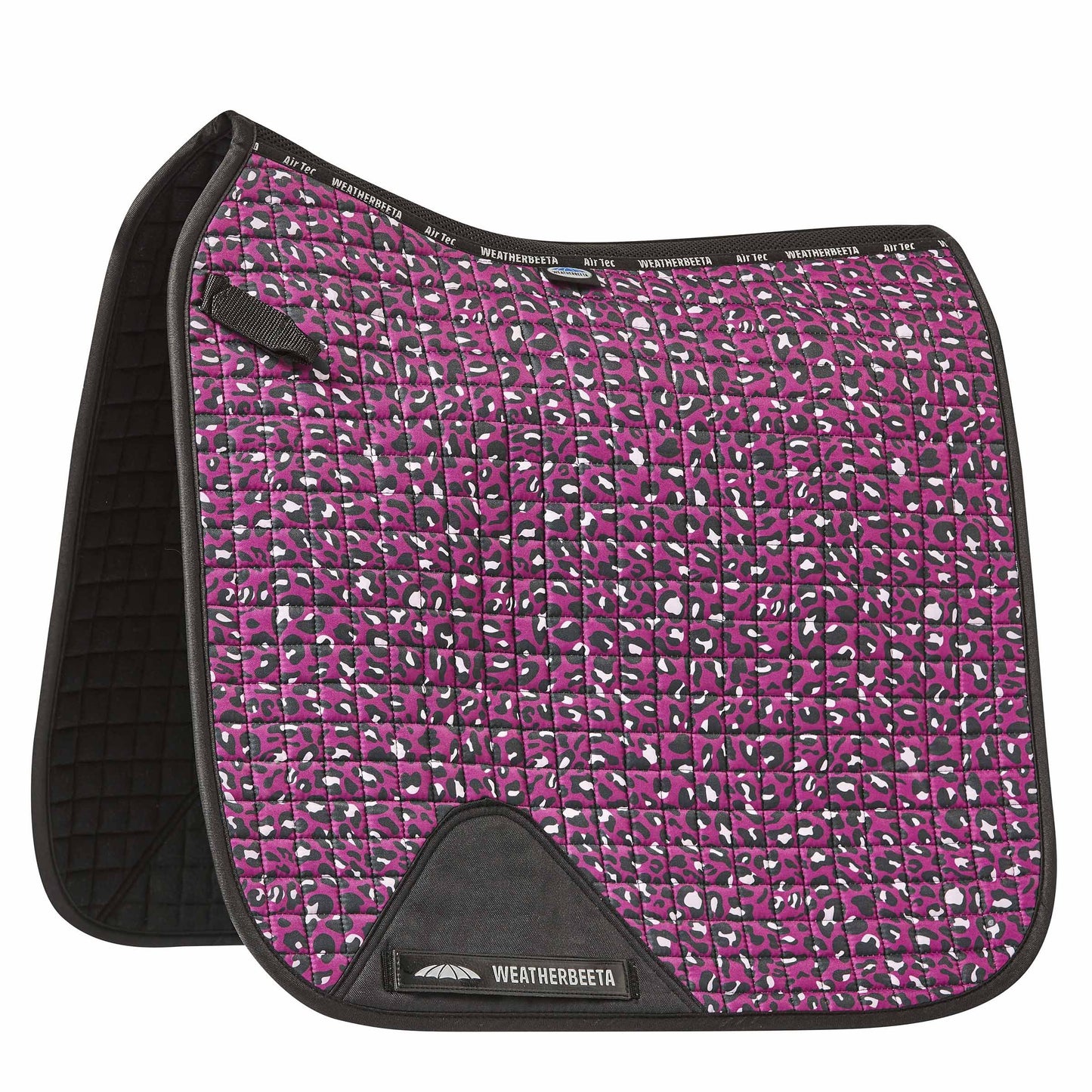 WEATHERBEETA PRIME LEOPARD DRESSAGE SADDLE PAD